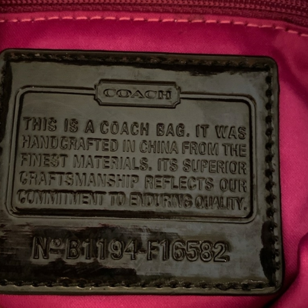 Coach backpack - Picture 2 of 3